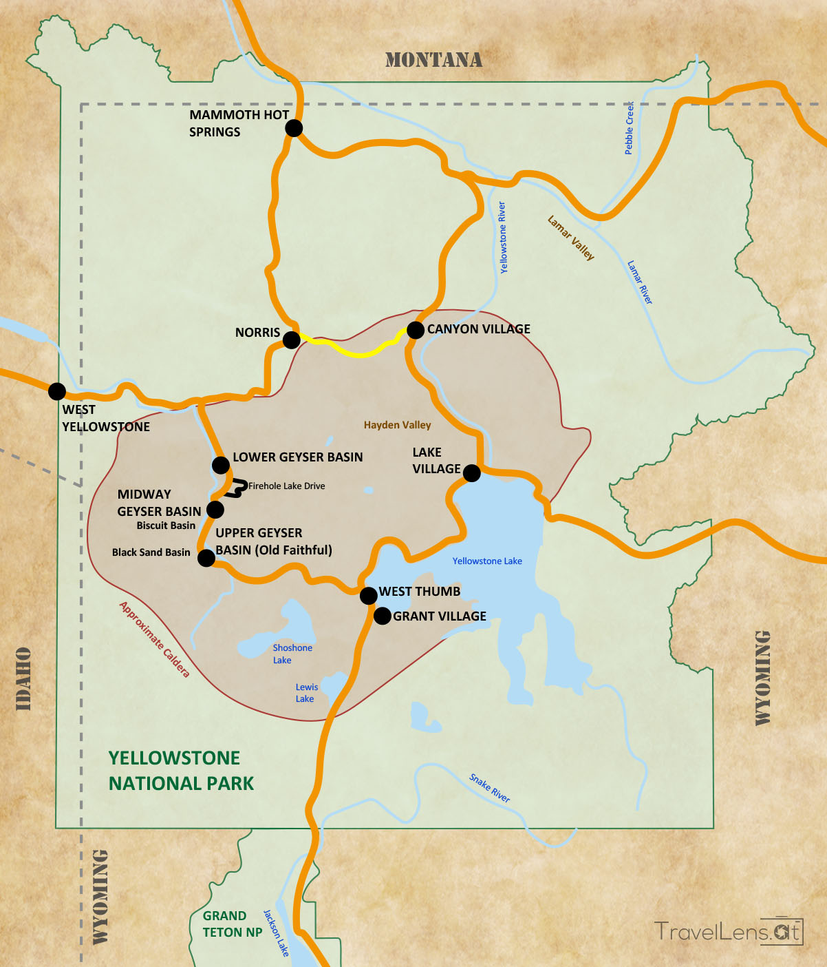 Der Yellowstone Nationalpark - TravelLens.at